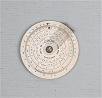 藏品(日本製「CONCISE公司 No.27」圓形計算尺)的圖片